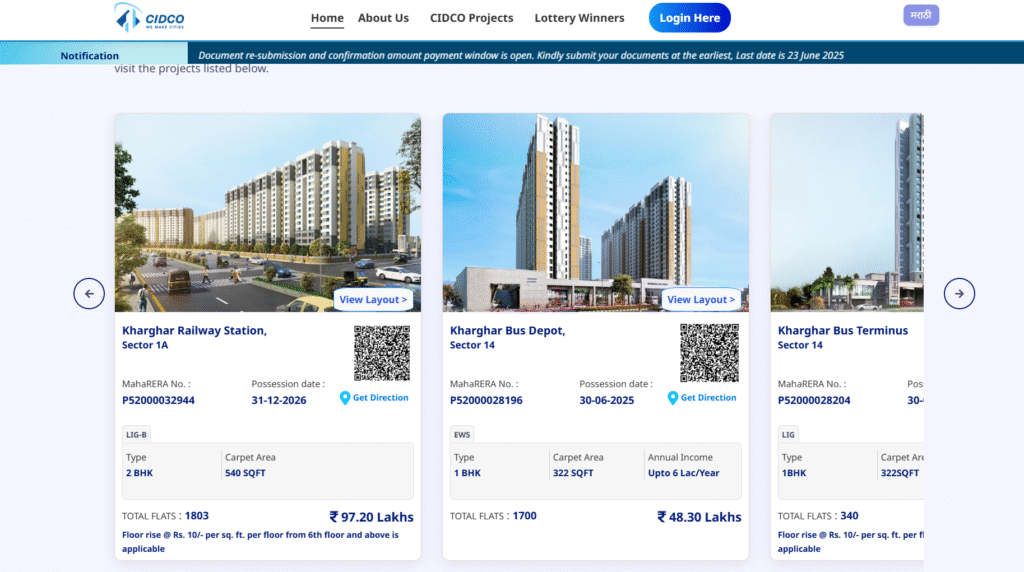 CIDCO Lottery June 2025: Affordable Housing Dream Comes Alive for Mumbaikars 2 CIDCO Lottery June 2025