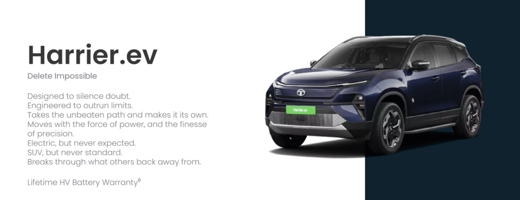 Tata Harrier.ev Launched as India’s Flagship Electric SUV 2025 – All You Need to Know 3 Tata Harrier.ev