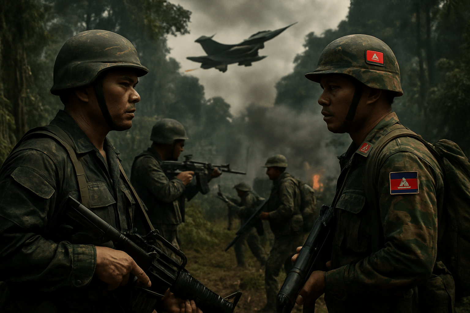 Thailand and Cambodia