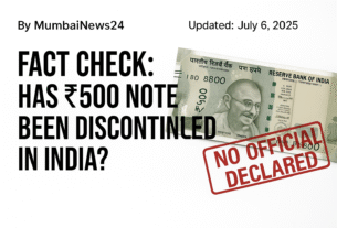 ₹500 Note Discontinued? Here’s What RBI and PIB Say